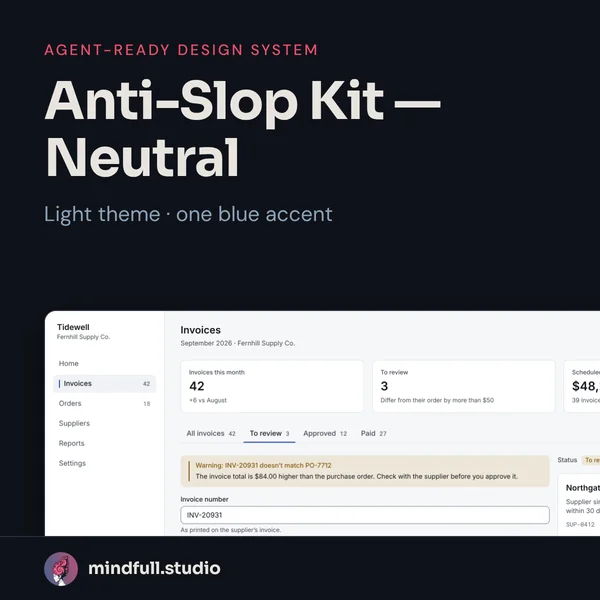 Anti-Slop Kit: Neutral thumbnail